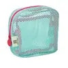 Bolsa de Tofu Dopamina Mini de Malla Portátil para Viaje Bolsa de Almacenamiento para Artículos de Tocador y Cosméticos Bolsa para Retoques de Maquillaje Bolsa de Malla para Artículos Varios