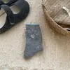 ¡Combinación Súper Estilo Coreano de Calcetines de Lana! Calcetines Versátiles de Dibujos Animados de Cachorro Estilo Coreano para Otoño e Invierno Cálidos de Lana Engrosada