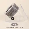 Cuerda Redonda Encerada en Caja para Manualidades Tejido a Mano Cuerda para Collar Cordón No Descolorante Cuerda de Cera para Pulsera Cadena para Colgar