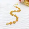 Pulsera Sencilla y Dulce de Flor de Rosa de Aleación para Mujer, Réplica Perfecta de Pulsera de Flor Estilo Celebridad de Internet, Venta al por Mayor para Transmisiones en Vivo