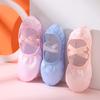 Zapatos de Baile Suaves para Niñas Transfronterizos Zapatos de Gimnasia Práctica Yoga Garra de Gato Zapatos de Baile Zapatos de Ballet para Niños Zapatos de Punta Latinos