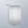 Tabla de Cortar de Acero Inoxidable para Exportación Alemana Antideslizante Engrosada Tabla de Cortar Doméstica Tabla de Cortar Grande a Prueba de Moho Antibacteriana Tabla para Picar Tabla de Puntas