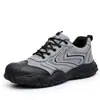 Los Zapatos de Protección Laboral Son Ligeros, Transpirables, Antimpacto, Antipenetración, Adecuados para Todas las Estaciones, Goma Resistente al Desgaste, Cómodos para los Pies y Cumplen con el Estándar 4.0 Zapatos de Seguridad de Kevlar