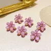 Mini terno de flor Pequeno Agarrar Acessórios de Cabelo tamanho pequeno Hairpin Side Clip Temperamento Franja Clipe Pequeno Hairpin Hair Grab Mulheres