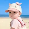 Gorros para Bebés y Niños Pequeños, Estilo Delgado de Verano y Primavera/Otoño, Gorra de Béisbol con Visera Suave Súper Linda, Adorable Gorra de Béisbol con Protección Solar
