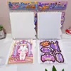 Nuevo Libro de Pegatinas Creativas de Transformación de Armario Mágico de Conejo de Miel Pegatinas Divertidas Lindas de Dibujos Animados Material para Pegatinas de Diario Pegatinas