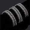 Acero Inoxidable Doble Fila Hecha a Mano Cadena Circular Accesorios de Cadena para Joyería Cadena para Collar Pulsera Bolsa Ropa Material