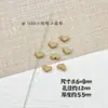 Corazón de Melocotón Lindo Goteo de Pintura Aceite Aleación Hecho a Mano DIY Cuentas Sueltas Cadena para Teléfono Móvil Collar Joyería para el Cabello Accesorios