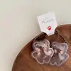 Lindo brillante fruta flor animal pequeño niños anillo para el pelo par cuerda para el pelo banda de goma cuerda para la cabeza