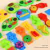 Juego de Juguete Máquina de Fideos de Arcilla de Colores Molde Hecho a Mano DIY Casa de Juego Juguete al por Mayor Máquina de Helados Máquina de Hamburguesas
