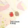 Pendente de Liga de Menina Desenho Animado Pingando Óleo Acessórios para Joias DIY Pulseira Colar Brinco Material de Pingente Atacado 14m