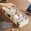Caja de Almacenamiento para Cables de Datos Cable de Carga de Energía Compartimento Organizador para Cargador de Teléfono Móvil Enrollador de Cables de Escritorio Caja de Gestión de Cables