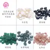 Personalização de Pedra Natural de Fábrica de Wuzhou, Pedras Lisas Naturais Planas em Formato de Ovo, Personalização de Pedra Natural Oval 6*8mm