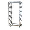 Carrinho de rack para assadeira de aço inoxidável, rack rotativo comercial para pão, bolo da lua, rack de assar, rack de bandeja, rack de secagem, multicamadas