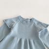 Ropa coreana para niños de 1 a 8 años, vestido de punto para niñas, suéter de otoño e invierno de moda, falda de princesa, novedad de 2024