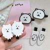Pinza de maquillaje con forma de oso, para burlarse de sí misma, con forma de corazón, para niña, con forma de pico de pato, horquilla sin costuras, para flequillo, nuevos accesorios para el cabello, tocado, lote de puestos
