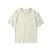 Suministro transfronterizo 180g refrescante cuello en V manga corta hombre transpirable secado rápido verano nuevo talla grande camiseta de media manga