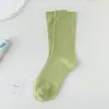 Calcetines blancos 100% algodón puro, calcetines finos de verano para mujer hasta la pantorrilla, resistentes al olor, calcetines invisibles, calcetines posparto, calcetines largos, adecuados para otoño