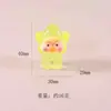 Figurita de fruta 3D de dibujos animados accesorio de resina imán para nevera DIY adorno de decoración de escritorio llavero