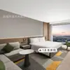 Móveis Modernos para Hotel Holiday Star Quarto Padrão Conjunto Completo Quarto Modelo Cama Especial Sofá Móveis Fixos Design de Reforma