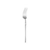 Juego de cuchillo, tenedor y cuchara de acero inoxidable brillante de cintura pequeña transfronterizo, cuchillo, tenedor y cuchara de cintura pequeña para hotel y hogar, serie de cuchara de postre