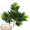 Folha de Bambu Artificial de Plástico Folha de Bambu Falsa Folha de Plástico PU Fábrica de Bambu Atacado Floresta de Bambu de Folha Grande Fábrica de Folhas de Bambu Decorativas