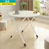 Mesa dobrável mesa de jantar dobrável mesa de estudo de dormitório de quarto mesa de jantar doméstica mesa externa barraca ampliada e reforçada