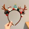 Pinza para el Cabello de Astas de Reno Navideño Accesorios para Tocados 2026 Nuevas Pinzas Laterales para Niños Pinzas Pequeñas Lindas Diadema Navideña