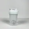Suministro directo de fábrica vaso mezclador de polvo para sustituto de comida 400ml vaso para batido con escala vaso de plástico vaso portátil para fitness
