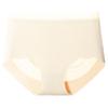 Selección estricta de encaje de color sólido encaje talla grande cadera ropa interior para damas cintura alta abdomen una pieza sin costuras calzones lijados