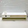 Soporte para Monitor de Computadora Transfronterizo con Cajón, Elevador de Monitor de Escritorio, Soporte de Pantalla para Oficina, Estante de Almacenamiento