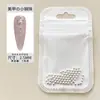 Joyería de Bolas Pequeñas de Acero para Uñas 0.4mm Mini tamaño pequeño Tamaño Oro Plata Metal Bola Pequeña Accesorios para Uñas DIY