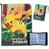 Fabricante Venta al por Mayor Transfronteriza Libro de Cartas Pokemon 4/9 Rejillas de Palacio Pokemon PU Cuero Cremallera Libro de Almacenamiento de Cartas