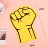 Guantes de Cheerleading Eva Transfronterizos en Stock, Guantes de Esponja para Juegos de Adivinanzas, DIY para Conciertos, Personalizables con Impresión de Logo