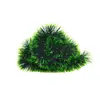 Navidad Año Nuevo Decorativo Regalo Cinta de Borde Blanco Flor de Tirar Lana Rubia Árbol de Navidad Colgante Tira de Color