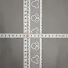 Renda Bordada de Seda Leite Renda de Malha Renda Lolita Punho Saia Renda Malha Renda de Seda Leite