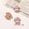 Desenho Animado Criativo Fofo Gato Cachorro Resina Flockada Acessórios para Cabelo DIY Flor Sapato com Furo Capa de Celular Material para Joias Acessórios