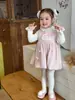 Ropa para Niños Zhe Li Vestido para Niñas Vestido de Invierno con Dibujos de Capullos de Flores Vestido Chaleco para Niños Vestido para Bebé Niña Clase A