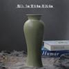 Jarrón de gran diámetro cerámica hidropónico hidropónico soporte para flores simulación de flores hecho a mano retro botella grande de ciruela flor seca fresca