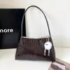Moda Estilo Coreano Bolso de Axila para Mujer Simple Temperamento Bolso Tote para Viajes Cotidianos Bolso de Hombro Versátil de Moda