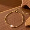 Nuevas Pulseras de Acero de Titanio Europeas y Americanas Más Vendidas para Mujeres Estilo Ins Moda Personalizada Joyería para Manos que No se Desvanece Joyería de Acero Inoxidable Venta al por Mayor