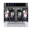 Pegatinas de Cristal de Copo de Nieve Navideño Pegatinas Decorativas para Ventana de Tienda en Centro Comercial Pegatinas Electrostáticas para Puerta de Cristal Transfronterizo