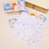 Pañuelo de Bolsillo Impreso de Colores Pañuelo Pequeño Pañuelo para Estudiante Pañuelo de Bolsillo Pañuelo Impreso Pañuelo Facial Portátil