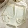 Calcinha Gestante de Cintura Alta, Algodão Puro, Antibacteriana 10A, Adequada para Início, Meio e Fim da Gravidez, 100% Algodão, Classe A, Gancho Estendido, Roupa Íntima Feminina Plus Size