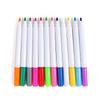 Caneta Apagável à Base de Água para Quadro Negro Infantil LED Acrílico Graffiti 12 Cores Caneta para Quadro de Luz Caneta para Quadro Branco Marcador Transfronteiriço