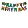 Princesa Stirl Sirena Spiderman Sonic Gato Kitty Temática Dibujos Animados La Bandera Fiesta de Cumpleaños Infantil