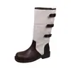 Novedades en Stock: Botas Martin Estilo Coreano Nuevas para Mujer Otoño Temprano 2026, Tacón Grueso, Hebilla de Cinturón, Botas de Motocicleta, Botines Versátiles
