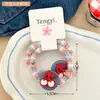 Cuerda Creativa para Cola de Caballo Año Nuevo del Caballo para Niños, Linda Cuerda Trenzada Doble para Cola de Caballo Accesorio para el Cabello, Goma Elástica Alta Simple