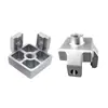 Base de Montaje para Taza de Pie Estándar Europeo Estándar Nacional Perfil de Aluminio 3030 Conector 4040 Taza de Pie con Rueda Conector de Piso