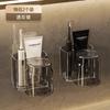 Estante ligero de lujo para cepillos de dientes, sin perforaciones, para el hogar, para cepillarse la boca, para colgar en la pared, para parejas, para dormitorio